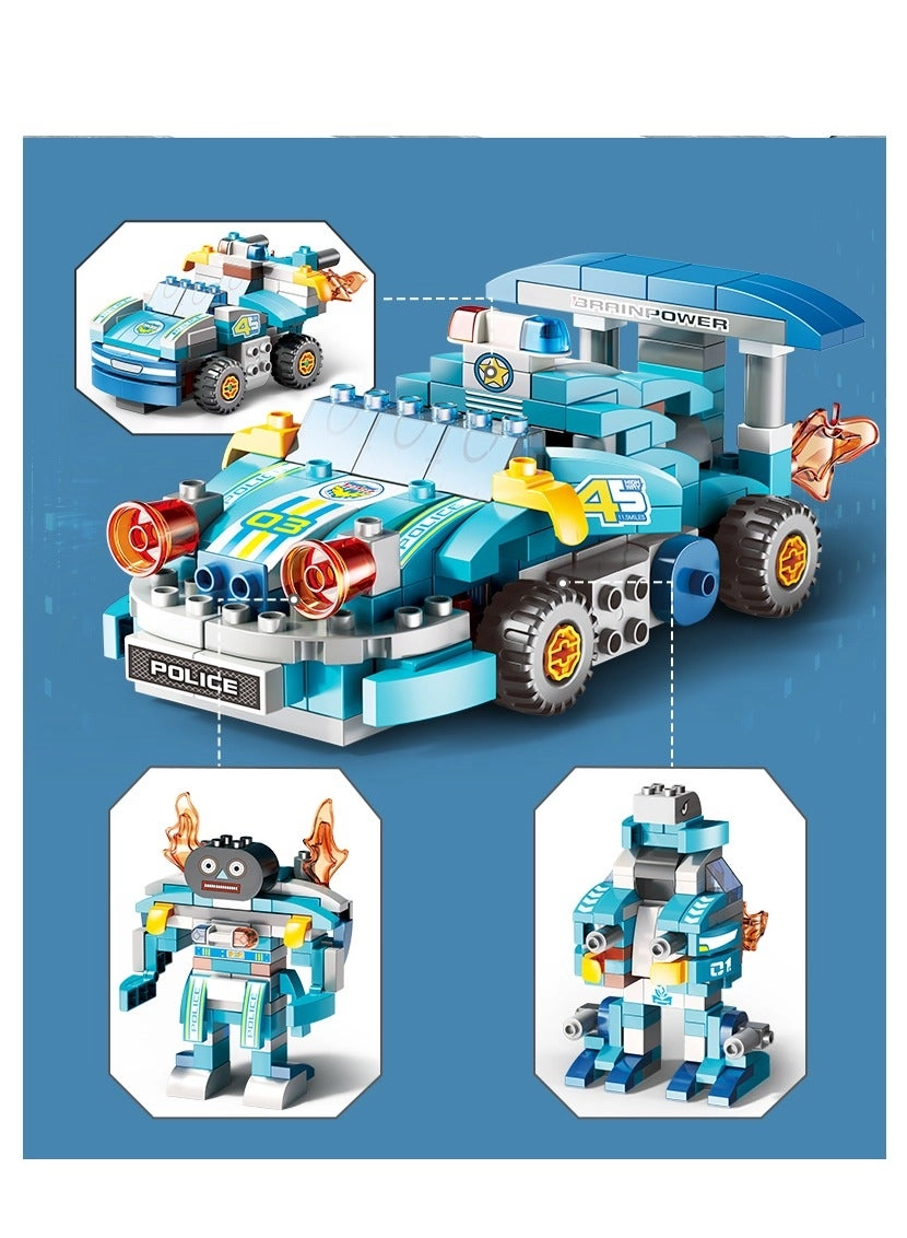 Building Blocks Set - Police 182pcs