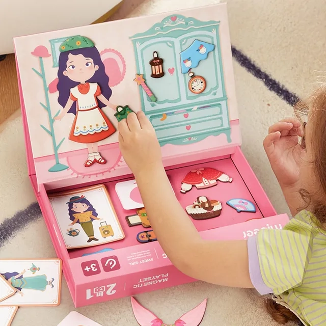 Magnetic Playset Sweet Girl - 3+