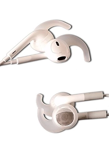 BudLoks - Earphone Sport Grips for Apple iPod and Earpod Style Earbuds - Secure Fit