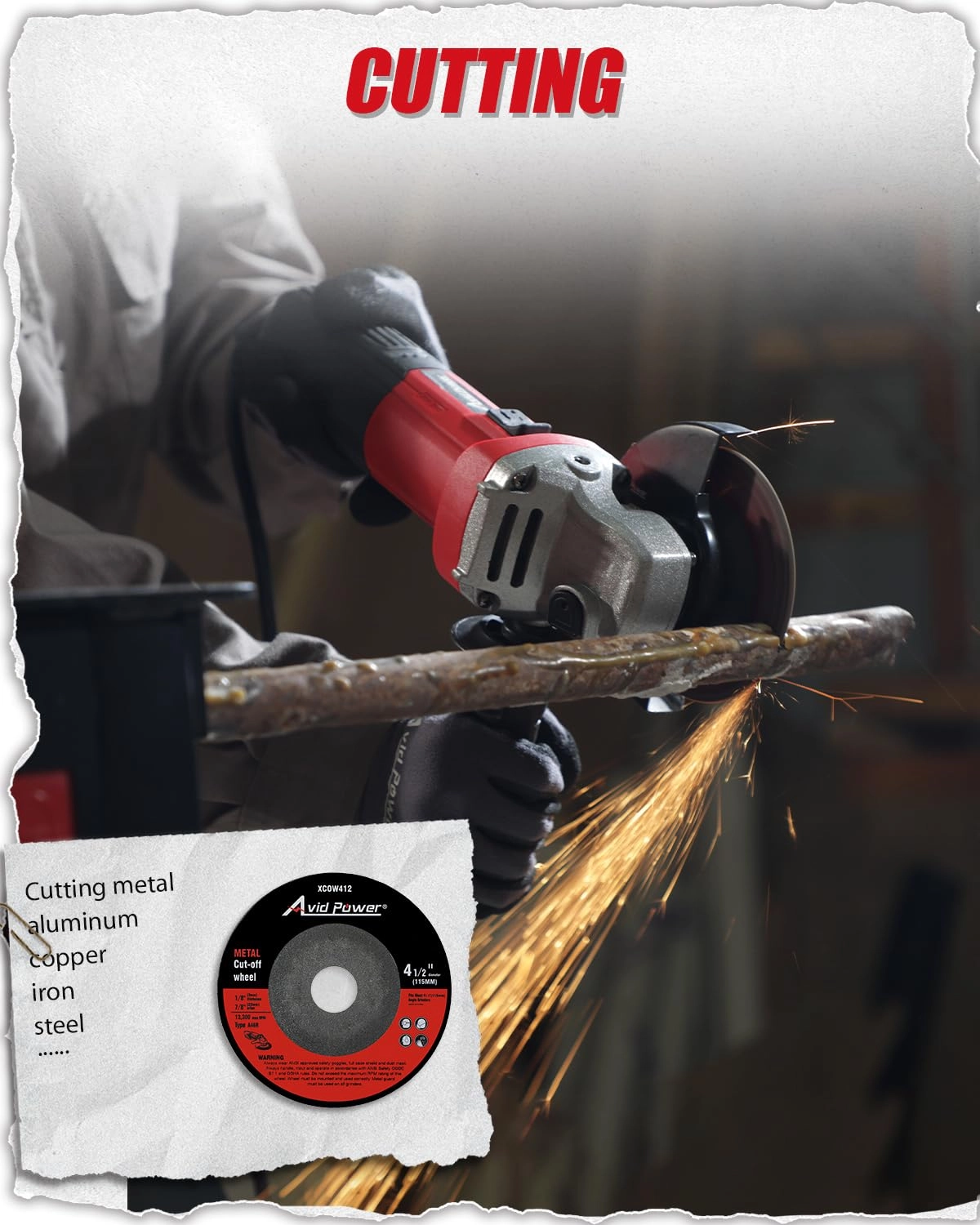 Angle Grinder - 4-1/2 inch