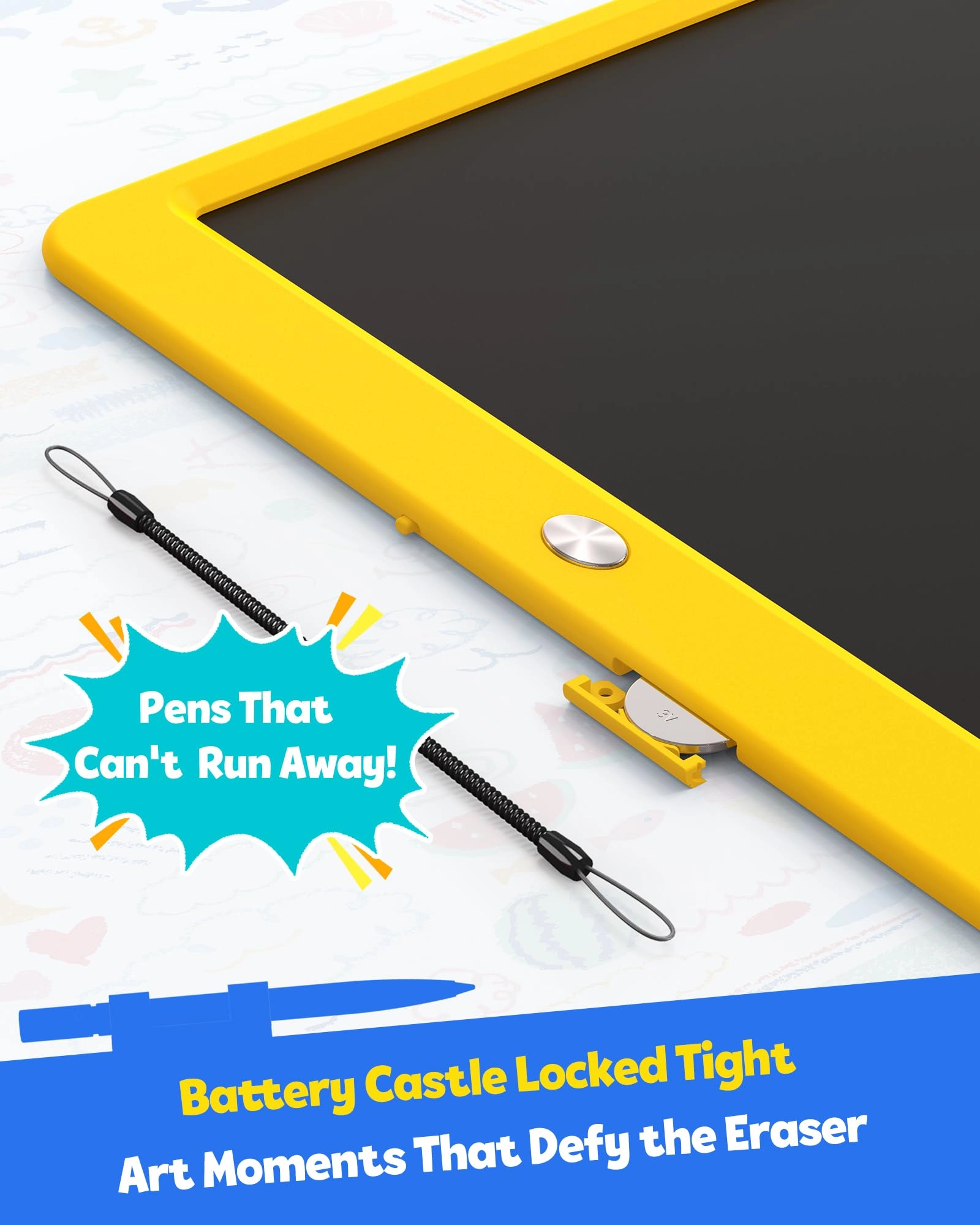 LCD Writing Tablet - 1.0 Count Eraser Marker