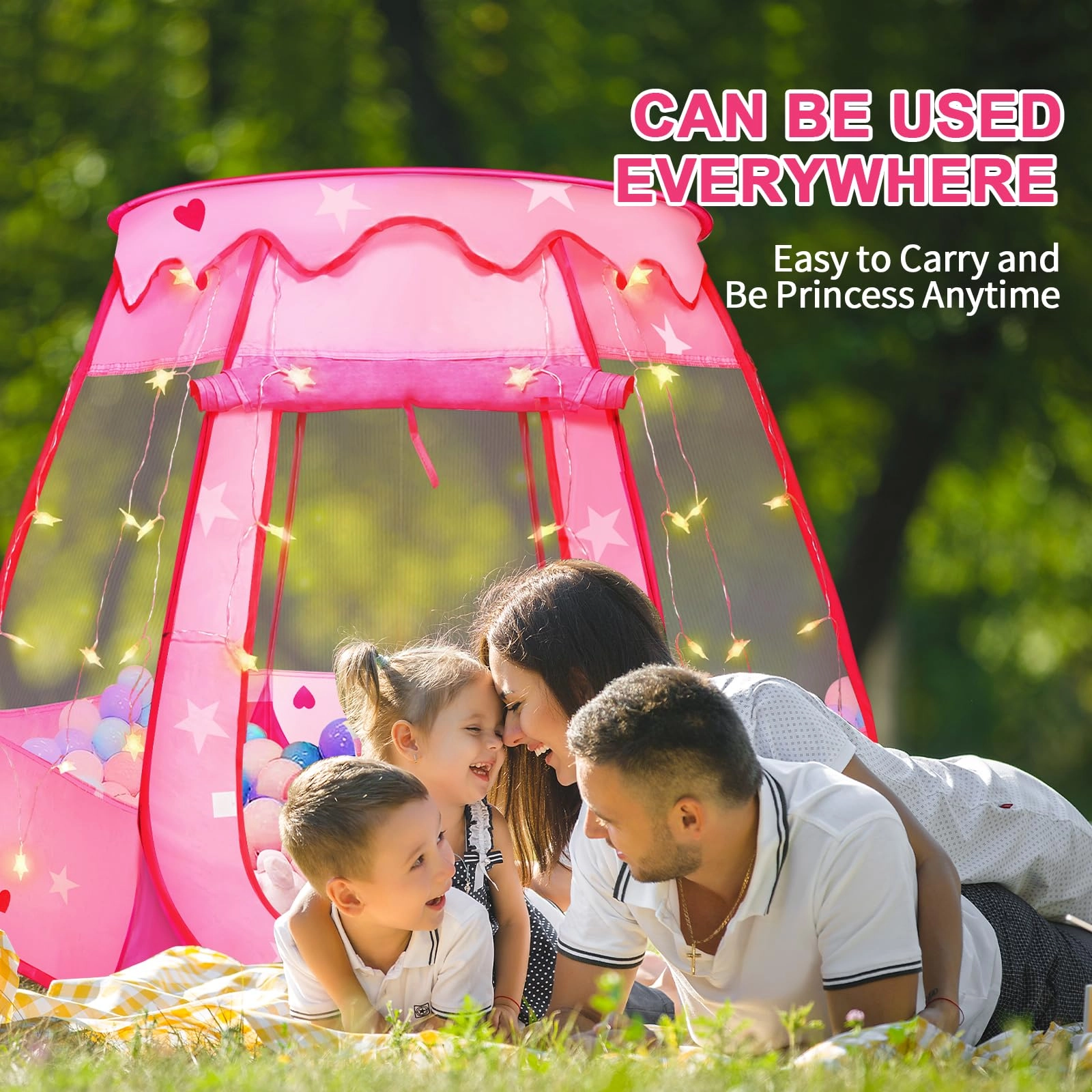 Pop Up Princess Tent