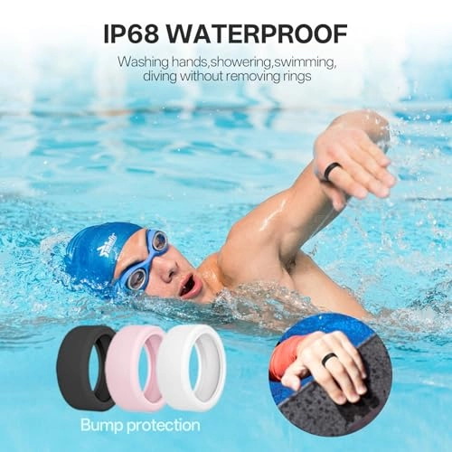 Smart Ring - Gunmetal Gray 7#