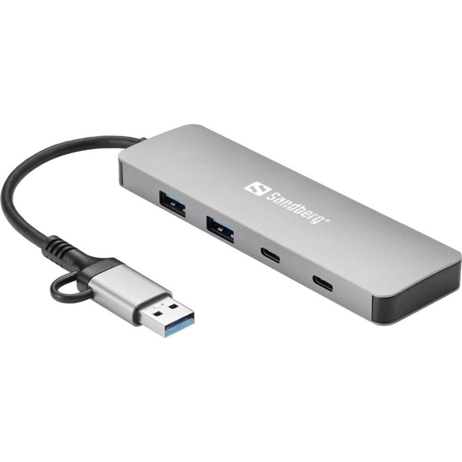 Sandberg 5-in-1 USB-C And USB-A Hub