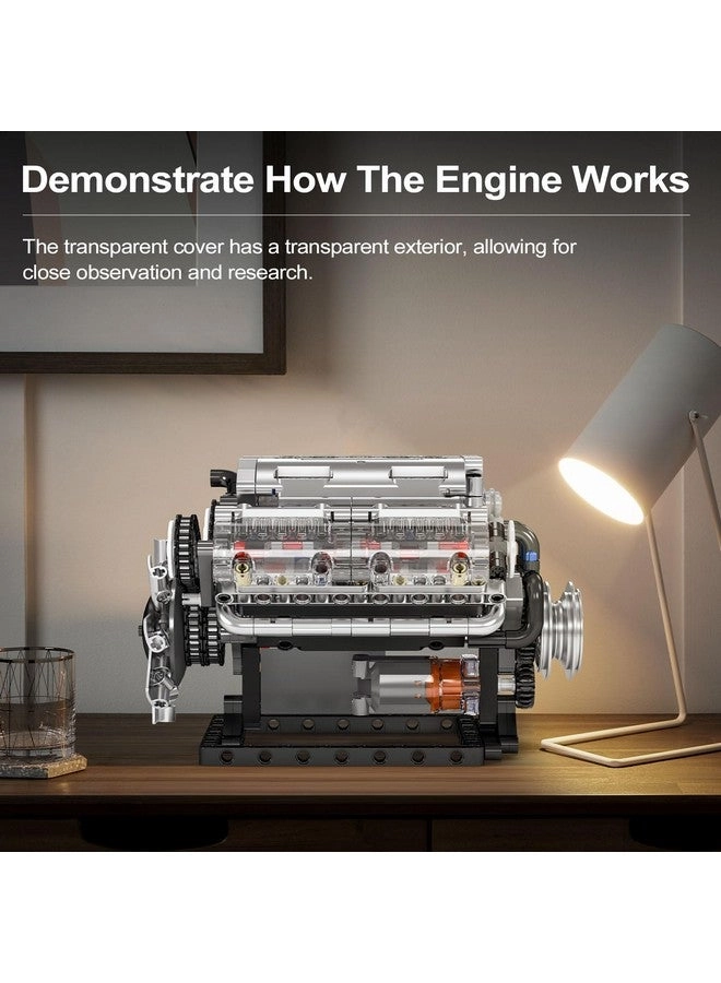 V8 Engine Model Kit Engineer - 14 years+ 535 pieces