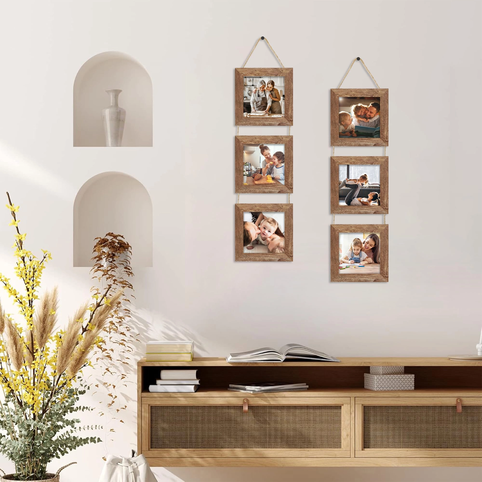 Collage Picture Frames - 5x5 in 3 Opening