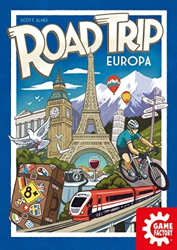 Road Trip Europe - Card Game