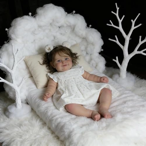 Maddie Reborn Baby Doll - 20 Inch Full body vinyl girl Ages 3+