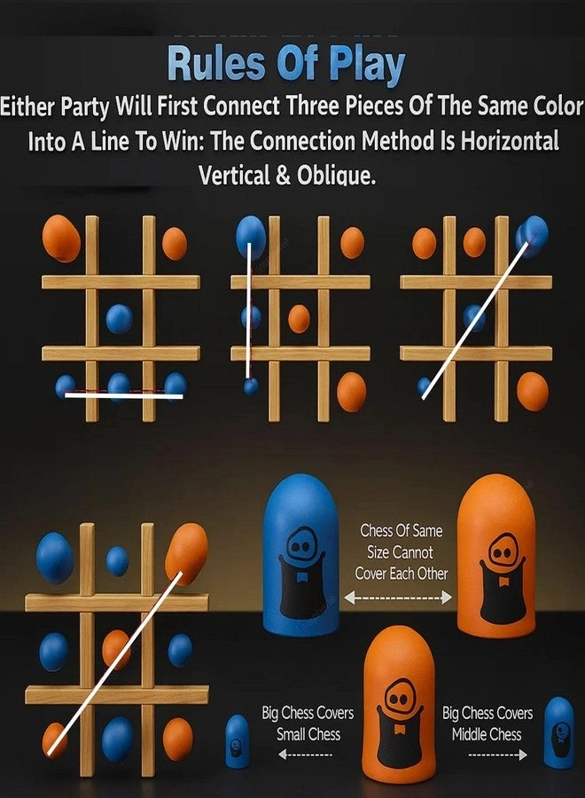 3D Tic Tac Toe - Cross & Zero Multicolor