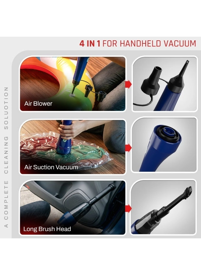 Cordless Car Vacuum Cleaner - 2000mAh*3