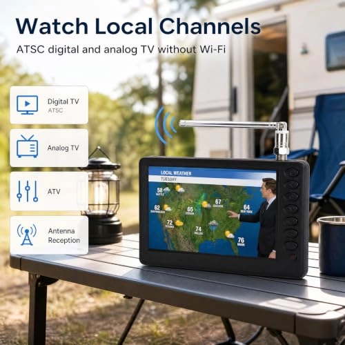 Portable Digital TV - 1080p 5 Inches