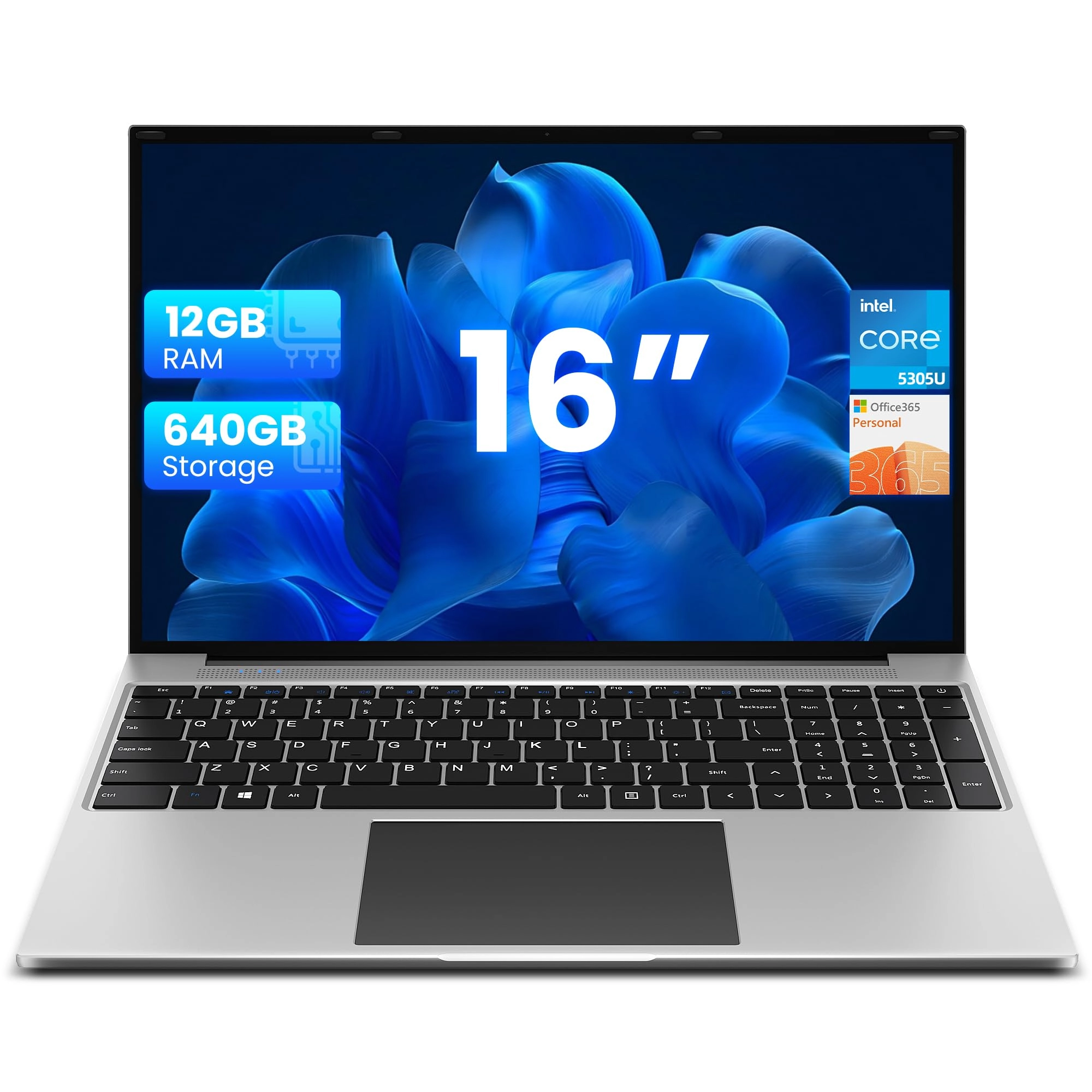 S7-MAX-12640 - 16'' Celeron 12GB DDR3 640GB SSD