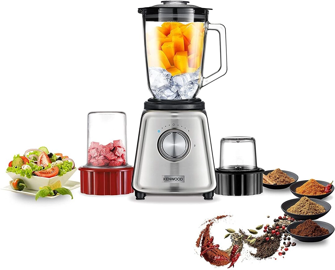 BLP44.270SS - Glass Blender Black/Steal