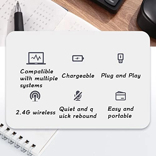 Wireless Numeric Keypad - 35 Keys 2.4G Wireless