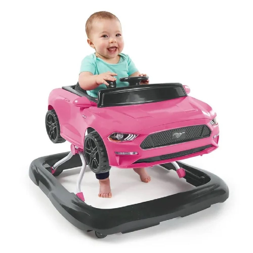 Ford Mustang 4-in-1 - Baby Activity Walker Pink