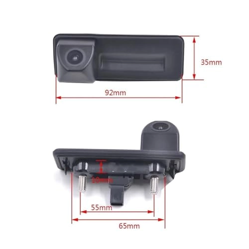 Reverse car rear view camera - Night vision Wired 720 x 540 pixels