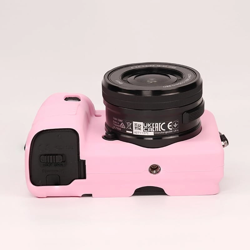 Camera Case Compatible with Sony Alpha A6100 A6300 A6400 - A6100 A6300 A6400 Soft Silicone Protective Shell