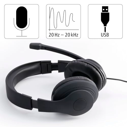 HS-USB300 C400 Wired Headset