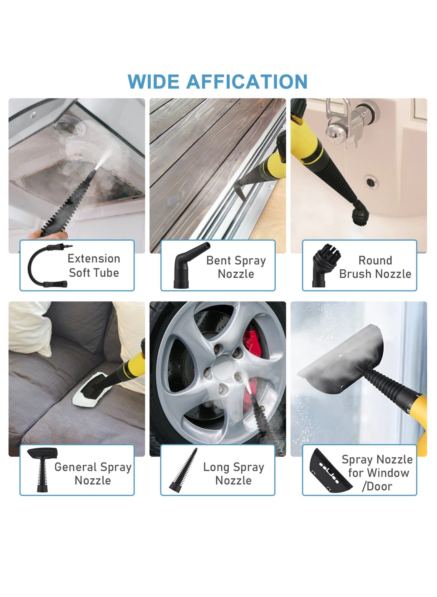 Handheld Steam Cleaner - 350ML