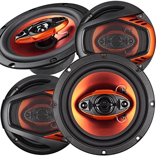 6.5-Inch 4-Way Coaxial Speakers