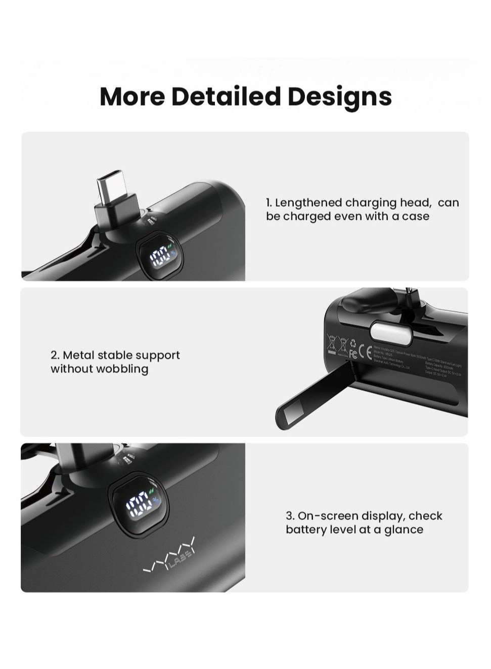 Q05 Capsule - 5000mAh Fast charging