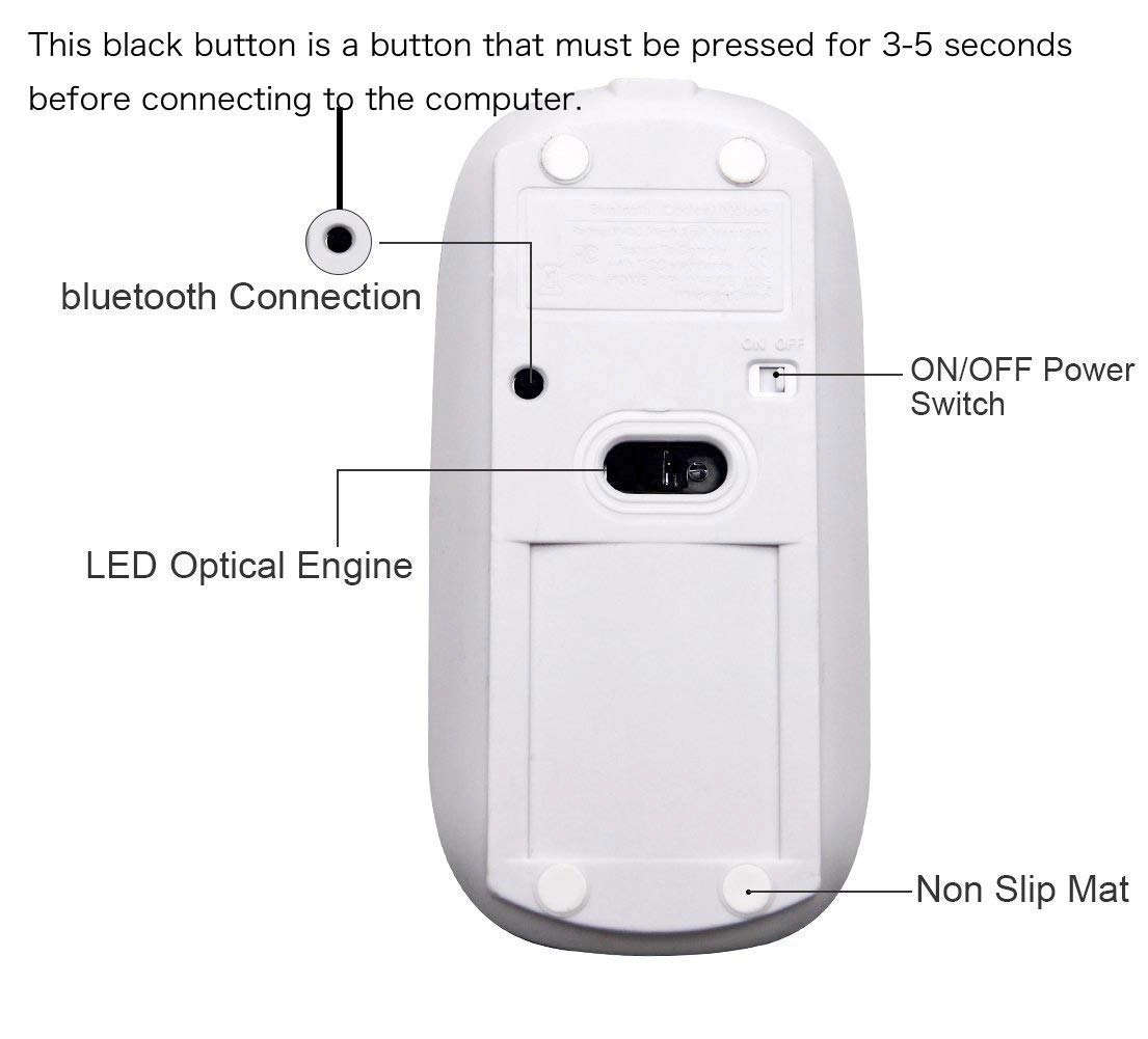 Rechargeable Mouse - Bluetooth