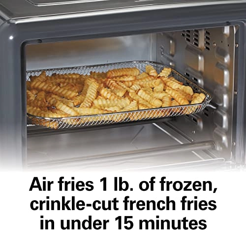 Air Fryer Countertop Toaster Oven - XL 1800 watts Grey