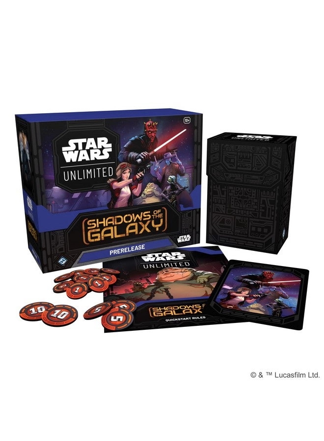 Star Wars: Unlimited TCG: Shadows of The Galaxy PRERELEASE Box