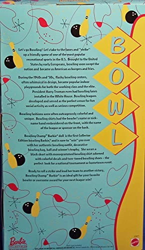 Bowling Champ Collector Edition - 12" Polyvinyl Chloride Ages 14+