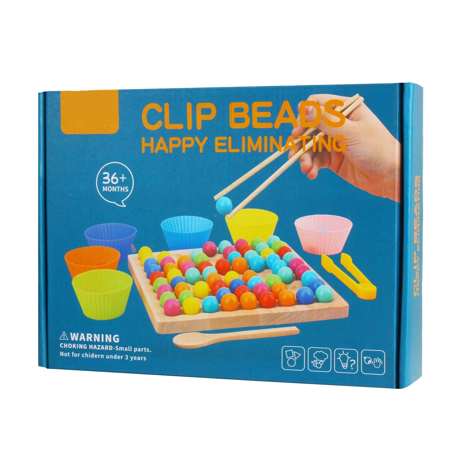 NOOLY Wooden Beads Game - 36 months+