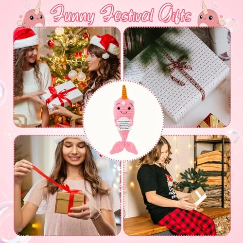 Narwhal Positive 19 cm Crochet