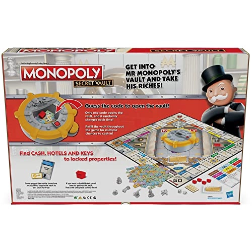 Monopoly Secret Vault - Board Game