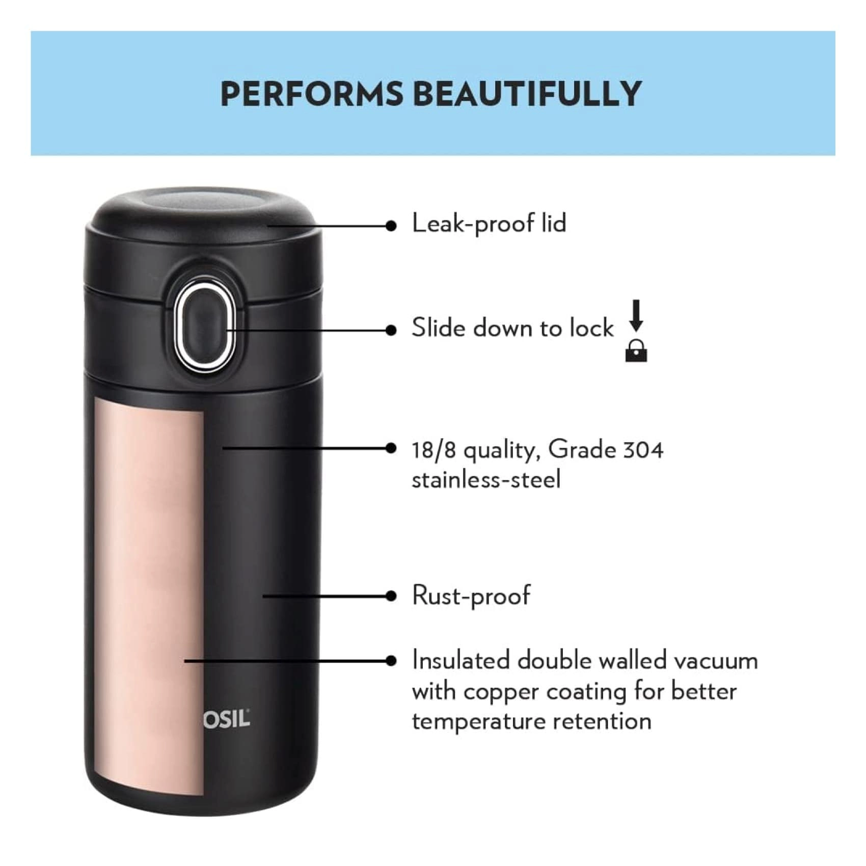 Vacuum Travel Mug - 300ml