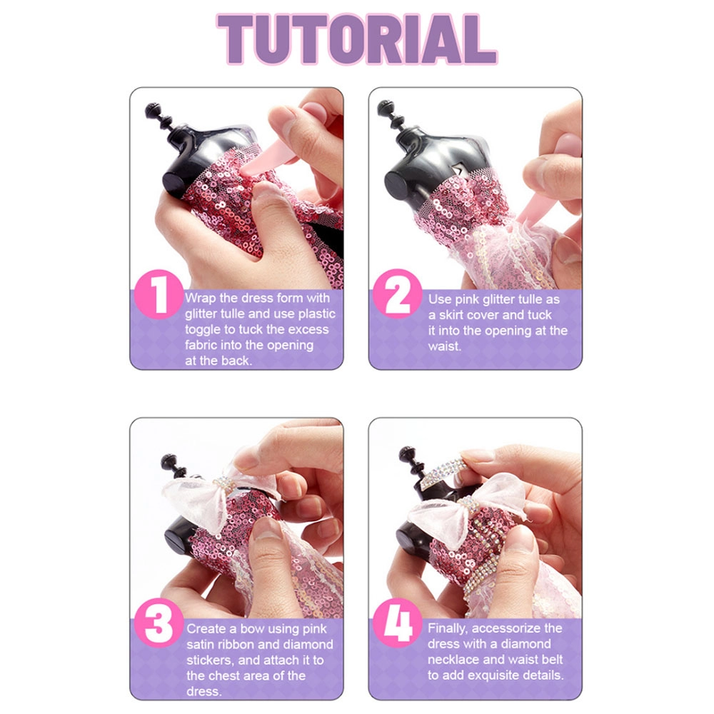 Design House Mini DIY Fashion Kit - 5+ years 24 pcs