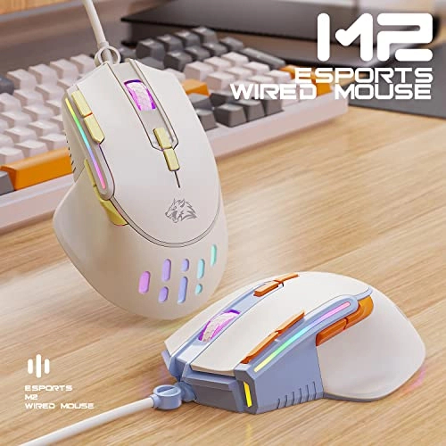 M2 RGB Wired Gaming Mouse - USB