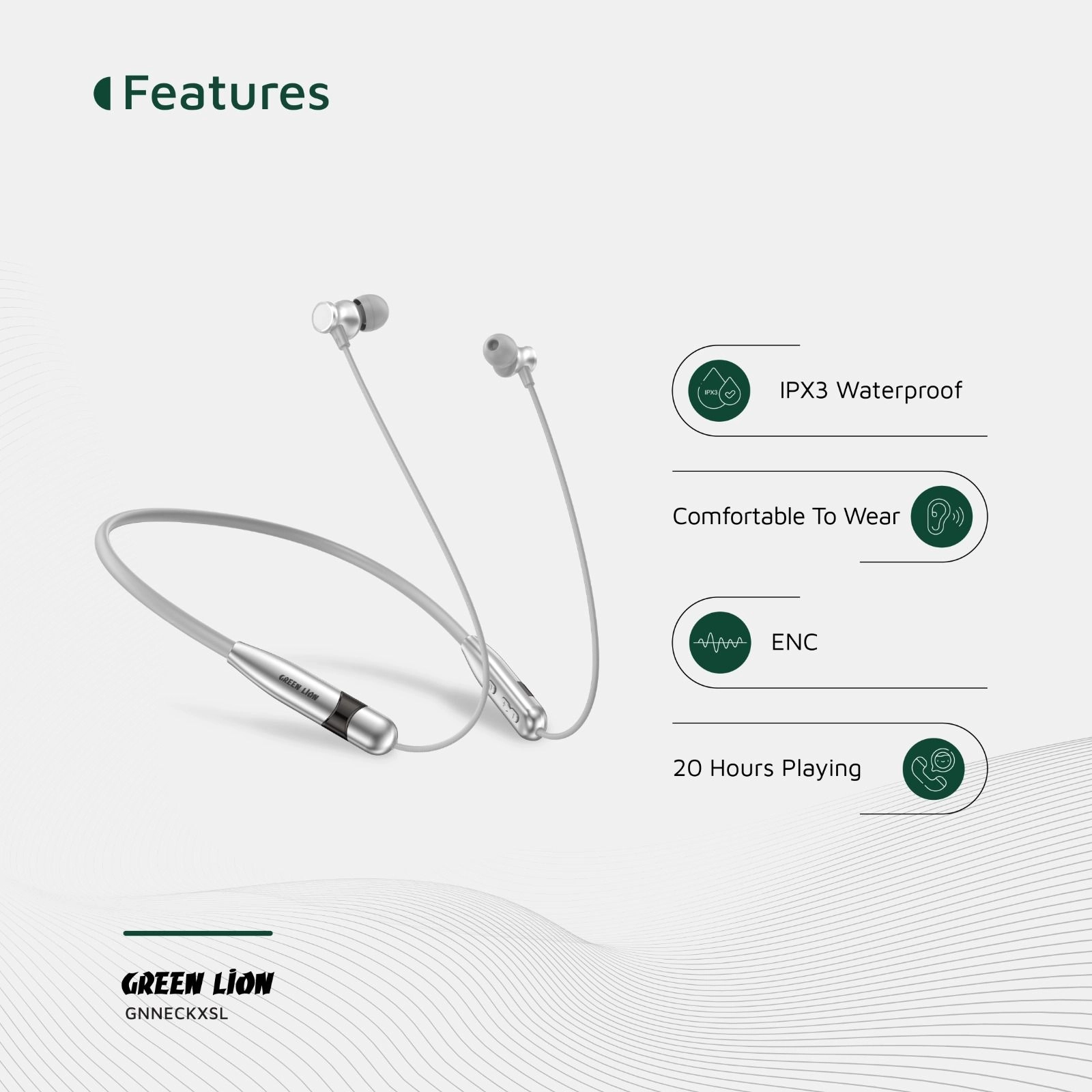 Neck X Wireless Headset