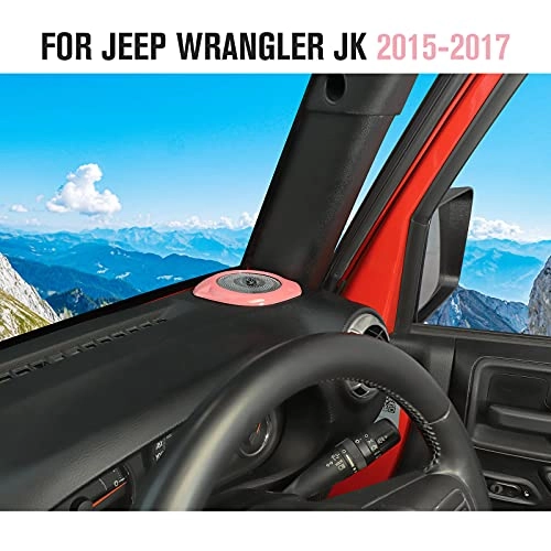 A Pillar Speaker Decoration Cover Trim - Jeep Wrangler JK & Unlimited 2015-2018