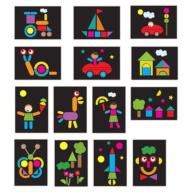 Magnetic Shapes Activity Box - 3+