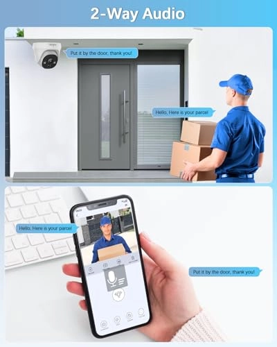 Dome Security Camera System - 4K