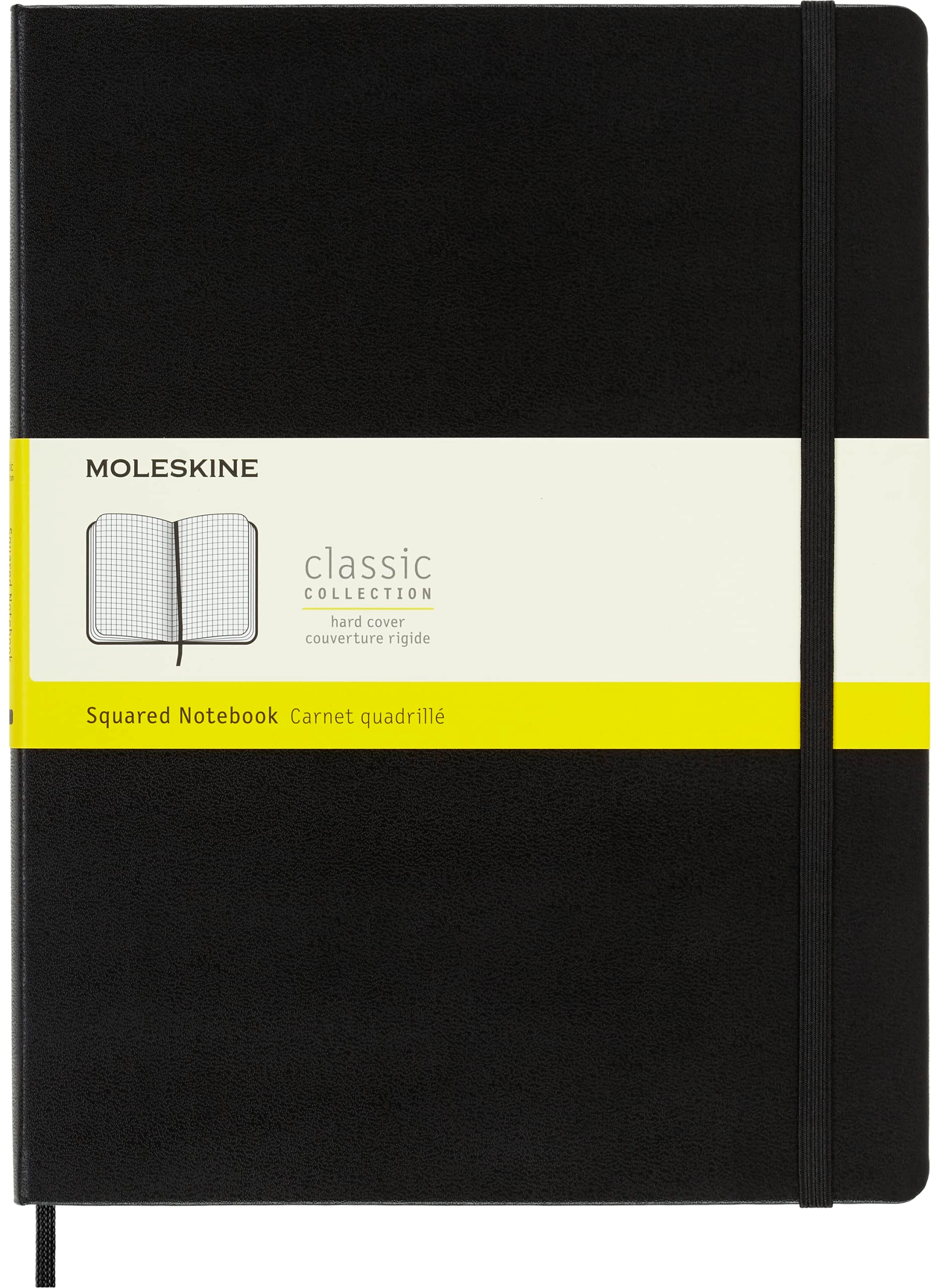 Moleskine Classic Medium Hardcover - Grid 192 Pages