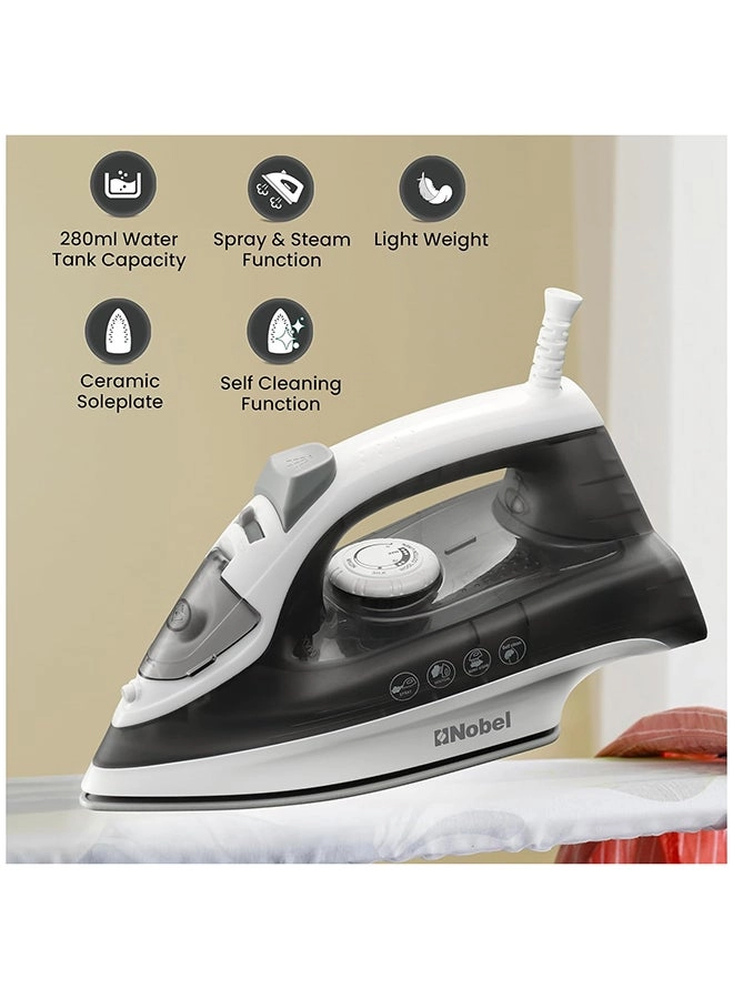 NSI25 - 2200 W Black Steam