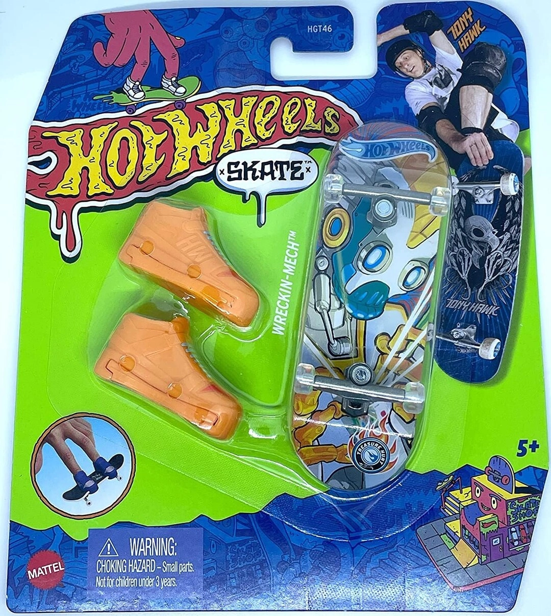 Hot Wheels Skate 2022 - Wreckin'-Mech - Tony Hawk HW Things - 1/5