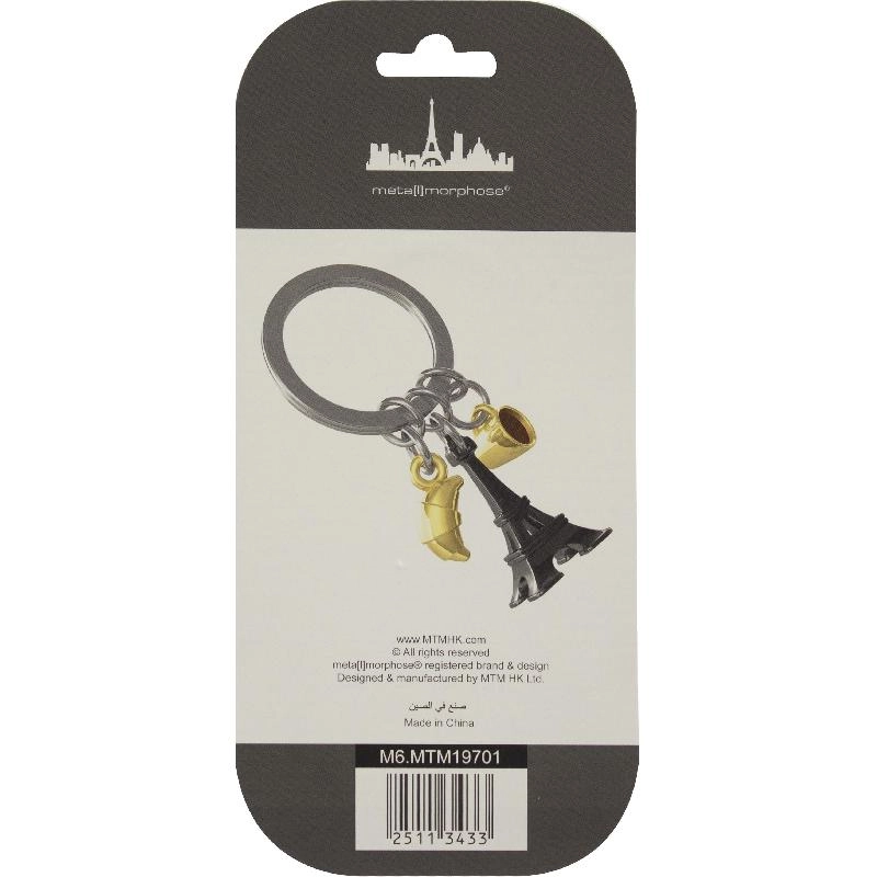 Eiffil Tower + Croissant + Cup