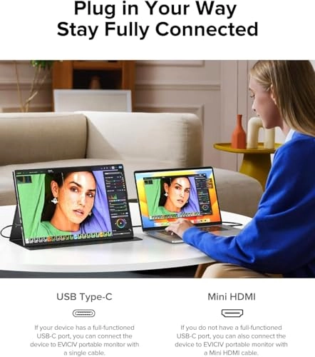 Portable Monitor - B0FWJF9MTN 16 Inches 3840 x 2400 Pixels