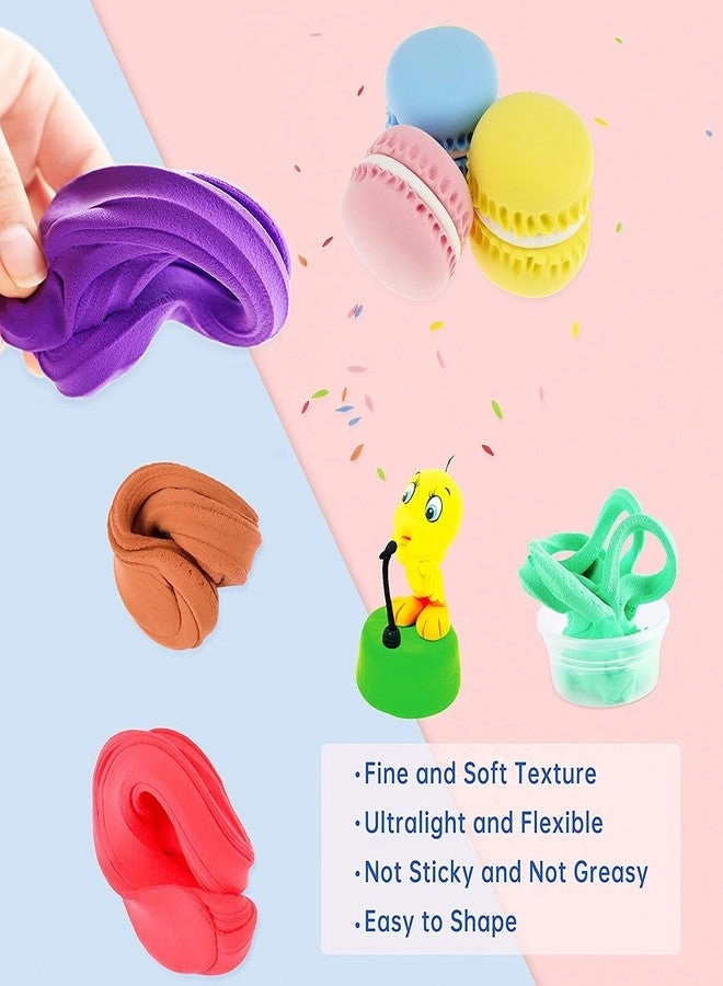 Clay Dough Creation - 3+ years 6 pcs