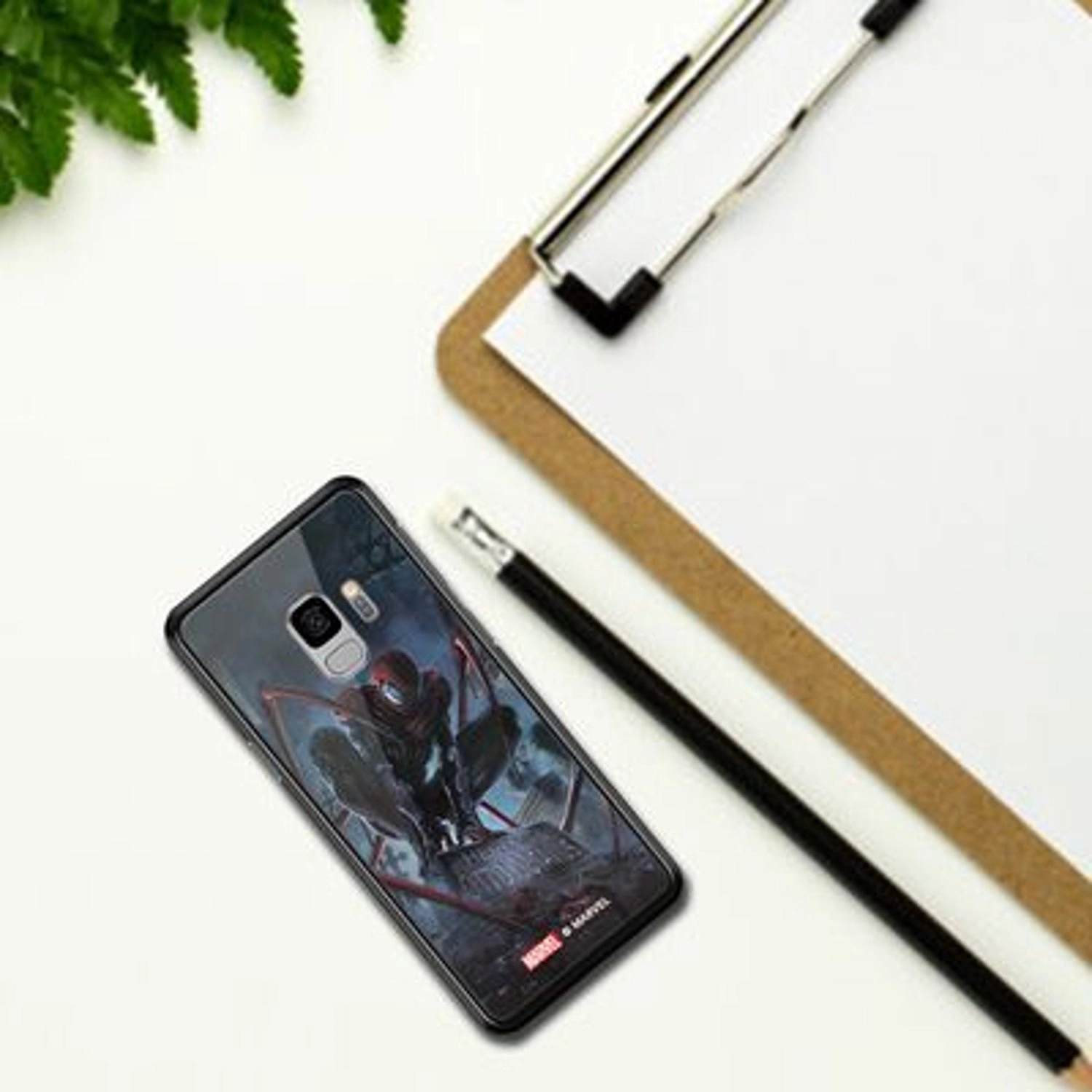Wackylicious Superior Spiderman Back Case for Galaxy S9
