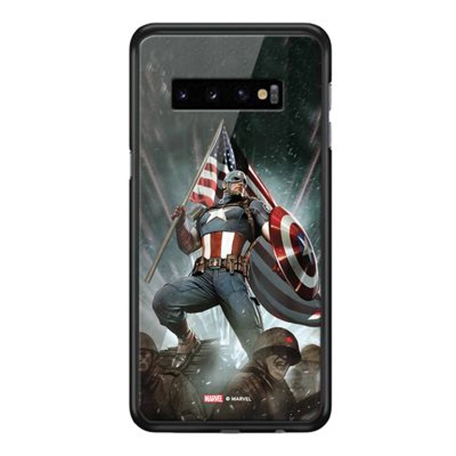 Falcon Captain America Back Case for Galaxy S10 Plus