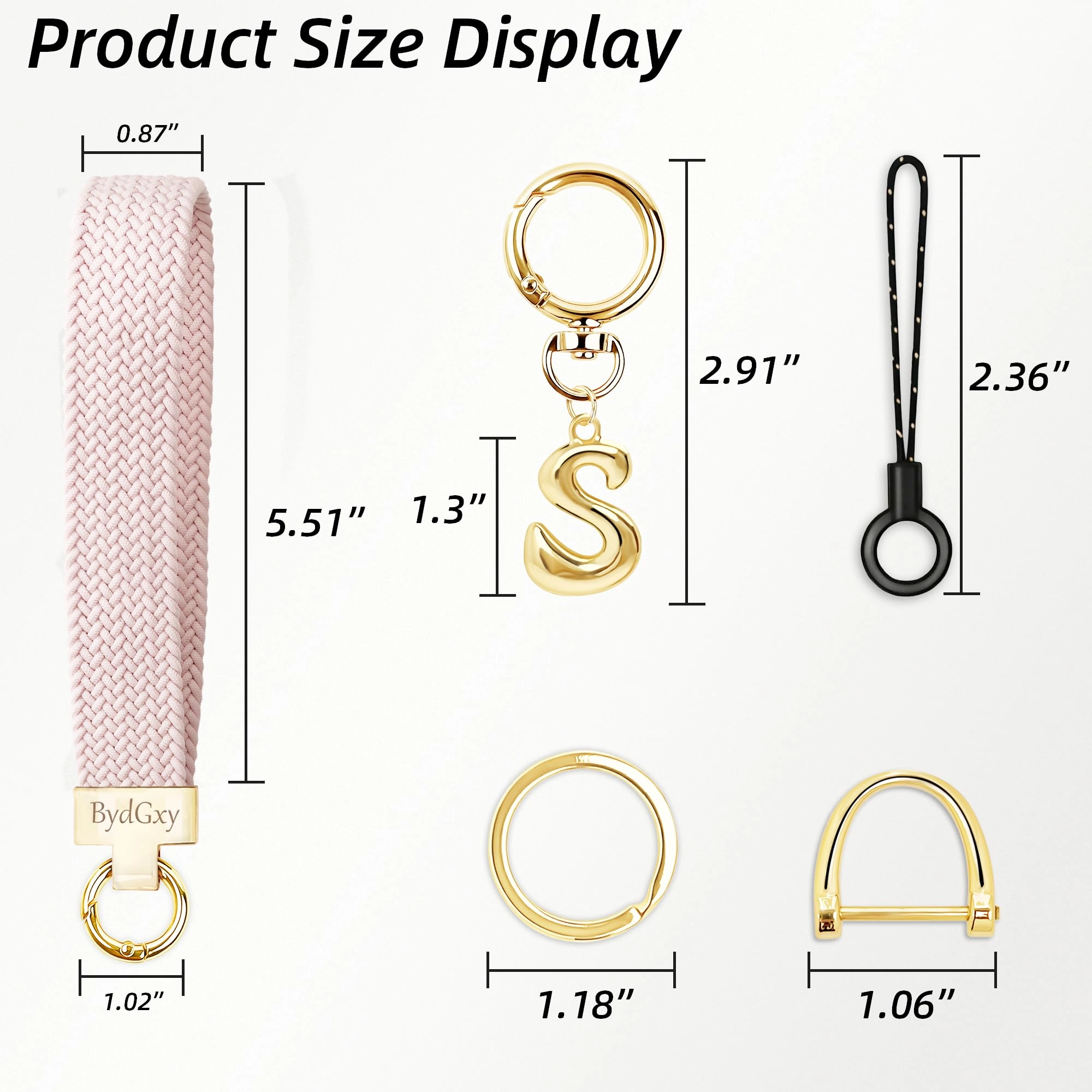 Initial Keychain - Letter