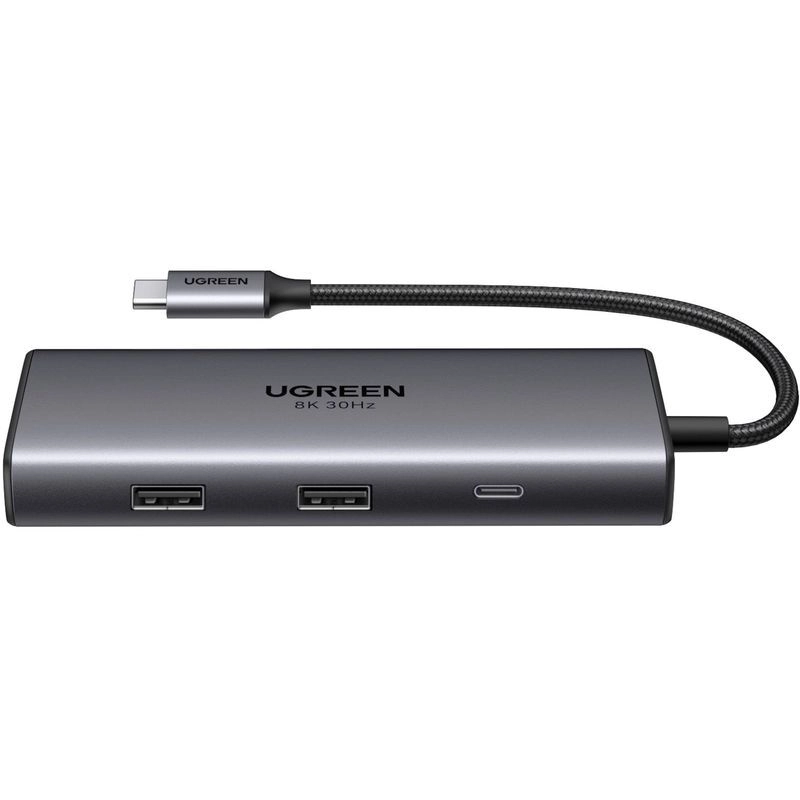 UNO 6-In-1 USB-C HUB - 2xUSB-A3.2 2xUSB-C3.2 100W PD