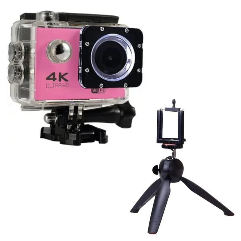 On-Ear Bluetooth Wireless Headphone + Action Sport Camera - 4K